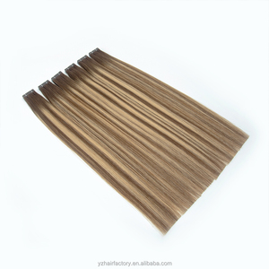 Extensions de cheveux invisibles à bandes adhésives en PU, double trame, blond russe Remy, qualité supérieure, directement de l'usine - Product Image 4