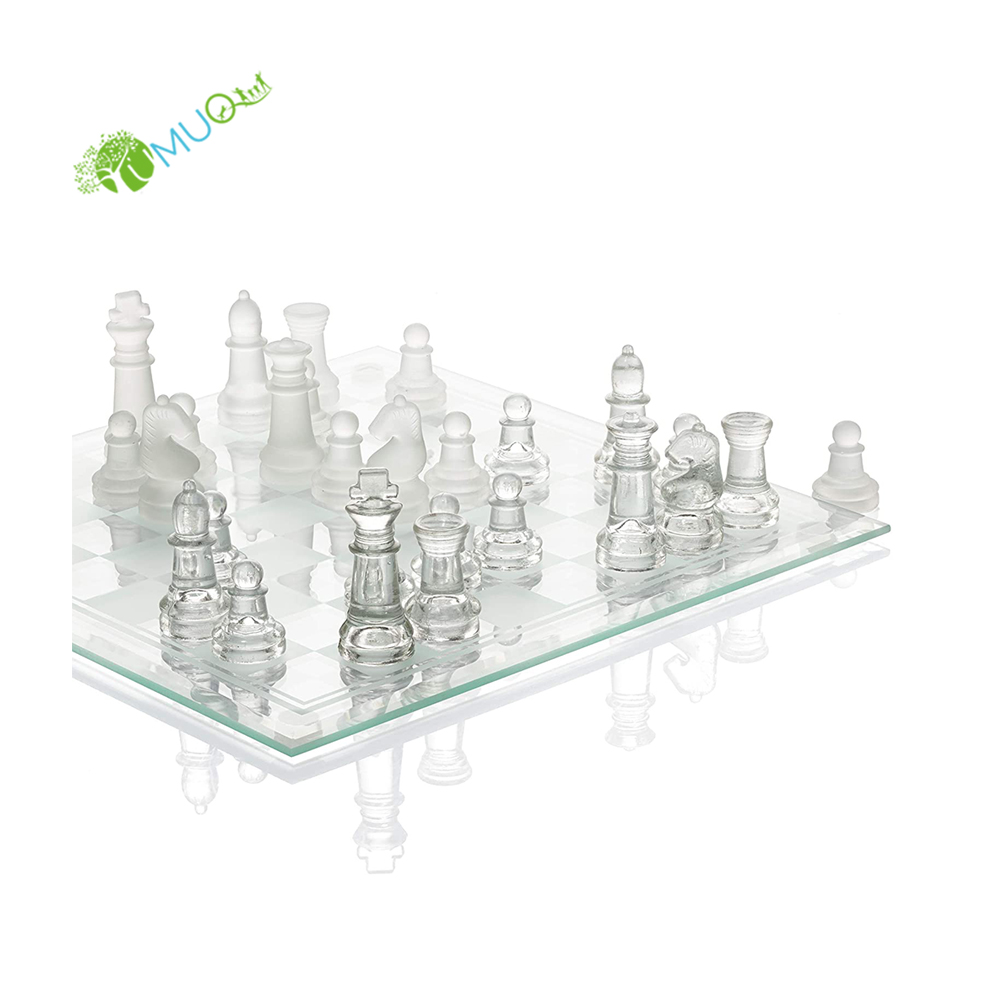 DKEE Scacchi Scacchi Giocattoli Arredamento Size : 25 * 25cm di Alta qualità in Cristallo di Vetro di Scacchi Portable Set di Scacchi for Principianti E for Adulti DKEE Scacchi Scacchi Giocattoli Arredamento Size : 25 * 25cm di Alta qualità in Cristallo di Vetro di Scacchi Portable Set di Scacchi for Principianti E for Adulti