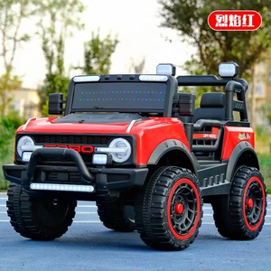 <span class=keywords><strong>Voiture</strong></span> électrique tout-terrain rechargeable 12V7 à 4 roues pour enfants avec siège en cuir, télécommande, unisexe - Product Image 4