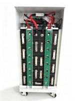 Kit de boîtier de batterie DIY 48V LiFePO4 16S, boîtier de batterie vide avec affichage LCD BMS pour stockage d'énergie solaire domestique, cellules 280Ah 314Ah
