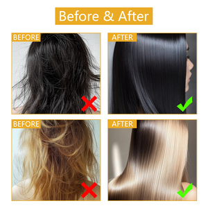 Crema de Tratamiento Capilar con Cúrcuma 120ml OEM, Reparación con Colágeno y Queratina, Acondicionamiento Profundo para Cabello Dañado y Control <span class=keywords><strong>del</strong></span> Frizz - Product Image 6