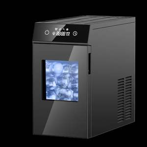 Mini-machine à glaçons de bureau portable avec refroidissement rapide et extraction de glace - Product Image 6