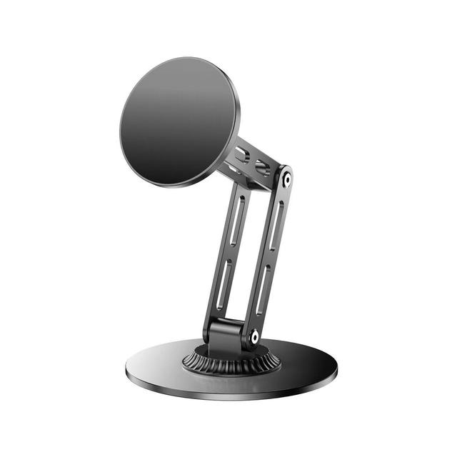 Aluminum Alloy & Silicone Magnetic Suction Laptop Stand 360 Rotatable Foldable Portable Support for Tablets and Mobile Phones