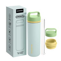 Bouteille d'eau isotherme en acier inoxydable chaud/froid, cadeau d'entreprise écologique pour une utilisation en extérieur