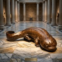 Statue de poisson Koi en bronze moulé à la cire perdue sur mesure - Sculpture aquatique sur mesure pour hôtels de luxe, jardins et galeries, sculpture en bronze