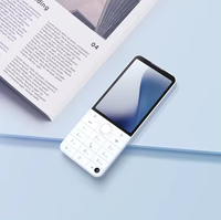 QIN F22 Pro, Teléfono Desbloqueado con Pantalla Táctil, Android 12, 4G, LCD, Teclado Qwerty, Blanco, 4GB RAM+64GB ROM, Procesador Helio Serie G, 8MP