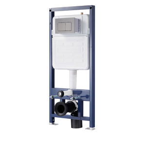 Inodoro de Doble Descarga Suspendido de Pared con Cisterna Empotrada <span class=keywords><strong>Universal</strong></span> y Diseño de Botón, Accesorio de Baño, Tanque de WC - Product Image 6