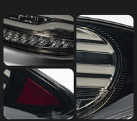 Feux arrière LED améliorés Plug&Play pour Peugeot 206 2004-2008 206CC, Feux arrière LED 207, Feux de jour LED, Feux de freinage, Feux de recul, Accessoires automobiles