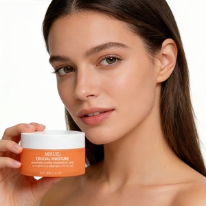 <span class=keywords><strong>Crema</strong></span> Hidratante <span class=keywords><strong>Facial</strong></span> Vegana 80G Sin Gluten, Loción Antienvejecimiento para Piel Seca, Reduce las Líneas Finas, Cruelty-Free - Product Image 5