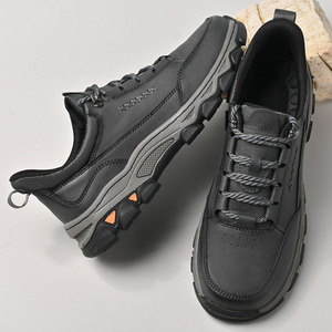 Chaussures de randonnée confortables pour hommes, légères, respirantes, avec empeigne en mesh, semelle intérieure en PU souple, semelle intermédiaire en caoutchouc massante et résistante à l'usure - Product Image 3