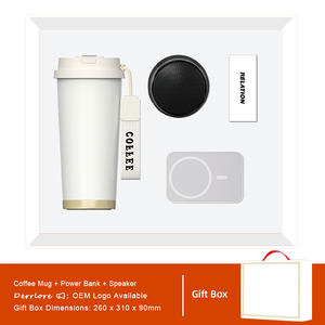 Tazza dal Design Moderno con Altoparlante Bluetooth e Power Bank, Confezione Regalo per Uomini e Donne, Festa del Papà, Ringraziamento, <span class=keywords><strong>San</strong></span> <span class=keywords><strong>Valentino</strong></span>, Festa della Mamma - Product Image 6
