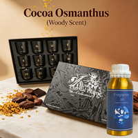 Huile parfumée pour la fabrication de bougies |   Cacao Osmanthus Bois de Santal Rhum |   Mélange de parfums pour bougies cadeaux |   OEM personnalisé |   Cadeau pour hôtel et spa