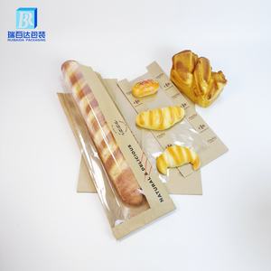 ถุงใส่ขนมปังกระดาษคราฟท์พร้อมช่องหน้าต่างด้านข้างสำหรับใส่ขนมปังปิ้งขนมปังสีน้ำตาลบรรจุภัณฑ์เบเกอรี่ - Product Image 6