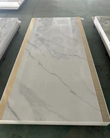 Panneau mural en PVC LINGRUI, écologique, installation rapide, panneau en PVC imitation marbre, panneau de décoration intérieure