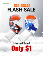 Smart Charging Upgraded Heating Scarf Wholesale Winter Heating Men Women Couple Scarf Heating Shoulder Pad Warm Cold-proof Scarf