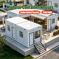 Maisons modulaires préfabriquées Wecheer pour le transport pratique, conteneurs plats modulaires pour le logement ou le bureau