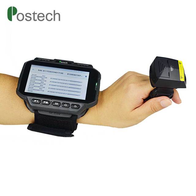Hand Free Wearable 4G 3G IP65 Waterproof Industrial PDA Android 14 Quad-Core Bluetooth Touch Screen WIFI Rugged PDAs