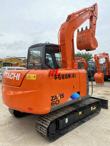 Mini Excavadora Usada de 6 Toneladas Hitachi ZX60, Origen Japón, Tipo Oruga, Motor ISUZU, Modelo 2024, 1 Año de Servicio Postventa - Product Image 3