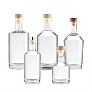 <span class=keywords><strong>Bouteille</strong></span> en verre personnalisée à <span class=keywords><strong>prix</strong></span> d'usine Brandy Whisky <span class=keywords><strong>Gin</strong></span> Flacon <span class=keywords><strong>de</strong></span> 750ml <span class=keywords><strong>Bouteille</strong></span> <span class=keywords><strong>de</strong></span> spiritueux en verre - Product Image 1