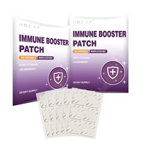 Patch transdermique en tissu non tissé à la vitamine C et E, stimulant immunitaire, doux et non irritant, pour le bien-être quotidien, soin corporel, vente en gros