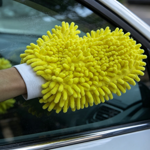 Kit de nettoyage <span class=keywords><strong>pour</strong></span> voiture et <span class=keywords><strong>vitres</strong></span> Greenwell Chenile, <span class=keywords><strong>gant</strong></span> de nettoyage, <span class=keywords><strong>gant</strong></span> de lavage - Product Image 4