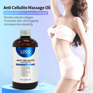 Aceite de Masaje Anticelulítico de Marca Privada, Aceite Reafirmante de Células Madre de Colágeno para Esculpir el Cuerpo, Aceite Adelgazante para la Piel, 240 ml - Product Image 2