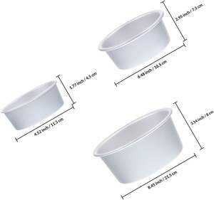 Good Quality Eco-Friendly Not Sticky Stainless Steel Bread Baking Pan Round-shaped Live Bottom Durable Cake Moulds Cake <b>Tool</b> - Product Image 2