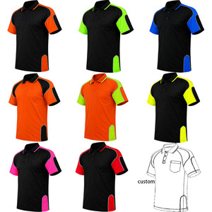 Polo <span class=keywords><strong>de</strong></span> <span class=keywords><strong>travail</strong></span> à manches longues haute visibilité pour hommes, personnalisé, séchage rapide, sécurité, construction, fluorescent, vêtements <span class=keywords><strong>de</strong></span> <span class=keywords><strong>travail</strong></span> haute visibilité - Product Image 4