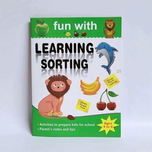 Livre d'activités et de coloriage pour l'éducation préscolaire des enfants, stimulant l'intelligence, avec interaction ludique parent-enfant - Product Image 3