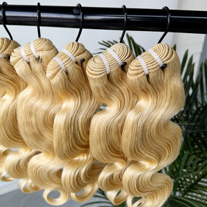 Venta al por Mayor de Paquetes de Cabello Humano Ondulado 613, Suministro Directo de Fábrica para Negocios de Salón de Belleza - Product Image 6