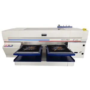 2023 nuova stampante DTG industriale HJD diretta alla doppia stazione della stampante per indumenti con testine di stampa i3200