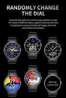 Reloj Inteligente BW17 con Correa de Silicona, Pantalla TFT para Llamadas, Monitor de Frecuencia Cardíaca, Monitorización del Sueño, NFC
