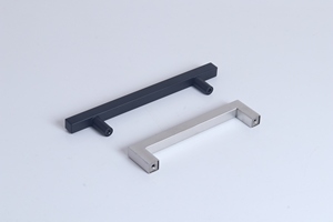 Bouton de meuble moderne en acier inoxydable de 12mm poignée carrée argent noir or armoires de cuisine poignées de tiroir pour commode chambre à coucher - Product Image 4