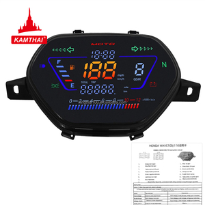 KAMTHAI WAVE100 WAVE110 Compteur de vitesse numérique pour moto <span class=keywords><strong>Wave</strong></span> 100 Compteur de vitesse numérique pour Honda <span class=keywords><strong>WAVE</strong></span> - Product Image 2