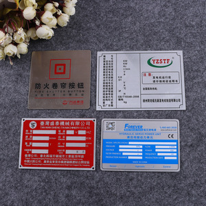 Chenyu Custom Metal Safety <b>Signs</b> Zinc Alloy Etched Screen Printed For Traffic Warning Applications - Product Image 1