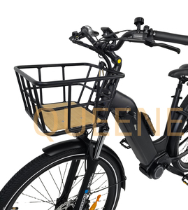QUEENE/ Belt Drive Mid Central Motor Velo Electrique 48V <span class=keywords><strong>City</strong></span> E Bike Lady Vélo Électrique avec Nexus Inner 7 Gear - Product Image 2