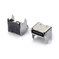 Conector USB 2.0 hembra MUP-U20404 de 16 pines, tipo C, para PCB SMT, doble carcasa, para batería externa, router wifi. Gran venta en India y Malasia.