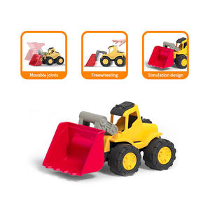รถตักทรายของเล่นสำหรับเด็ก,รถตักดินพลาสติก EPT ล้อใหญ่ฟรีรถบรรทุกโหลดยานพาหนะชายหาดรถก่อสร้าง - Product Image 2