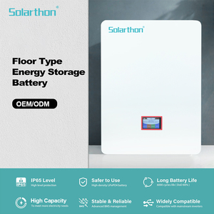 Solarthon แบตเตอรี่ลิเธียมไอออนติดผนัง LiFePO4ชุดแบตเตอรี่พลังงานแสงอาทิตย์25.6V 200AH - Product Image 1