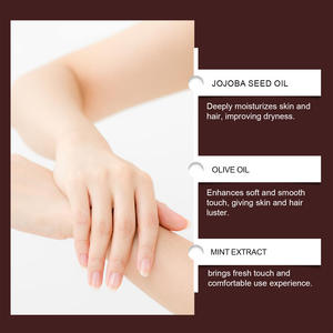 Marque privée Vente en gros Huile capillaire biologique Apaise et améliore la peau Huile essentielle de jojoba multi-usages pour le corps - Product Image 4