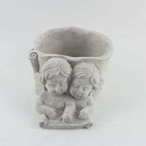 Priez ange jardin Art Vase Sculpture fleur Vase fleur Pot plantes pour la maison pour parc - Product Image 2