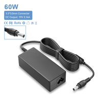 Cargador de 60W para Laptop Samsung, 5.5mm*3.0mm, 19V 3.16A, con 5 Niveles de Protección, Alta Potencia, Calidad Premium, Proveedor de Confianza