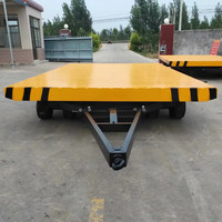 Nouvelle remorque à plateau plat en métal à levage électrique à 4 essieux pour le transport de conteneurs de 20 pieds, avec timon complet pour restaurant