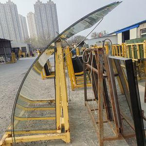 Toughened Curved <strong>Panels</strong> Suppliers Custom Size Polish Building Patterned <strong>Glass</strong> Construction Price Curved Tempered <strong>Glass</strong> - Product Image 6