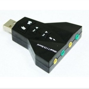 External Usb 7.1 Channel Sound Card <b>Mini</b> Audio Adapter For Pc <b>Laptop</b> - Product Image 1