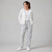 Tissu tissé en nylon ripstop 100% 59 g/m² UPF100+ Léger et durable pour veste de sport d'extérieur