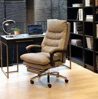 Chaise de bureau moderne et élégante, chaise de gaming ergonomique pivotante, chaise d'ordinateur pour la maison, comme s'il s'agissait d'être allongé sur un canapé, chaise de direction