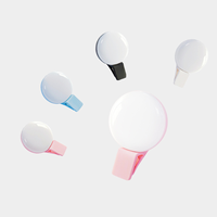 Mini Anneau Lumineux LED Portable pour Téléphones Mobiles – Clip Flexible et Durable pour Téléphone, Flash d'Appoint Beauté, Objectif pour Accessoires de Batterie