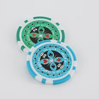 Jetons et puces numériques en plastique personnalisables, écologiques et durables pour tables de Mahjong, Poker et Échecs