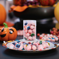 Bonbons gélifiés aux fruits 4D certifiés Halal, en forme de gros œil, fabriqués en Chine, emballage personnalisé en bouteilles